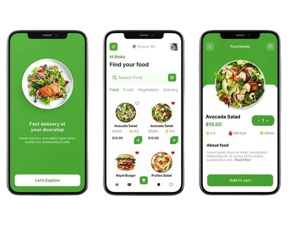 Custom Mobile Ordering App